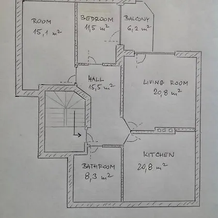 アパート Harrison Homes 02 Terrace And Parking *